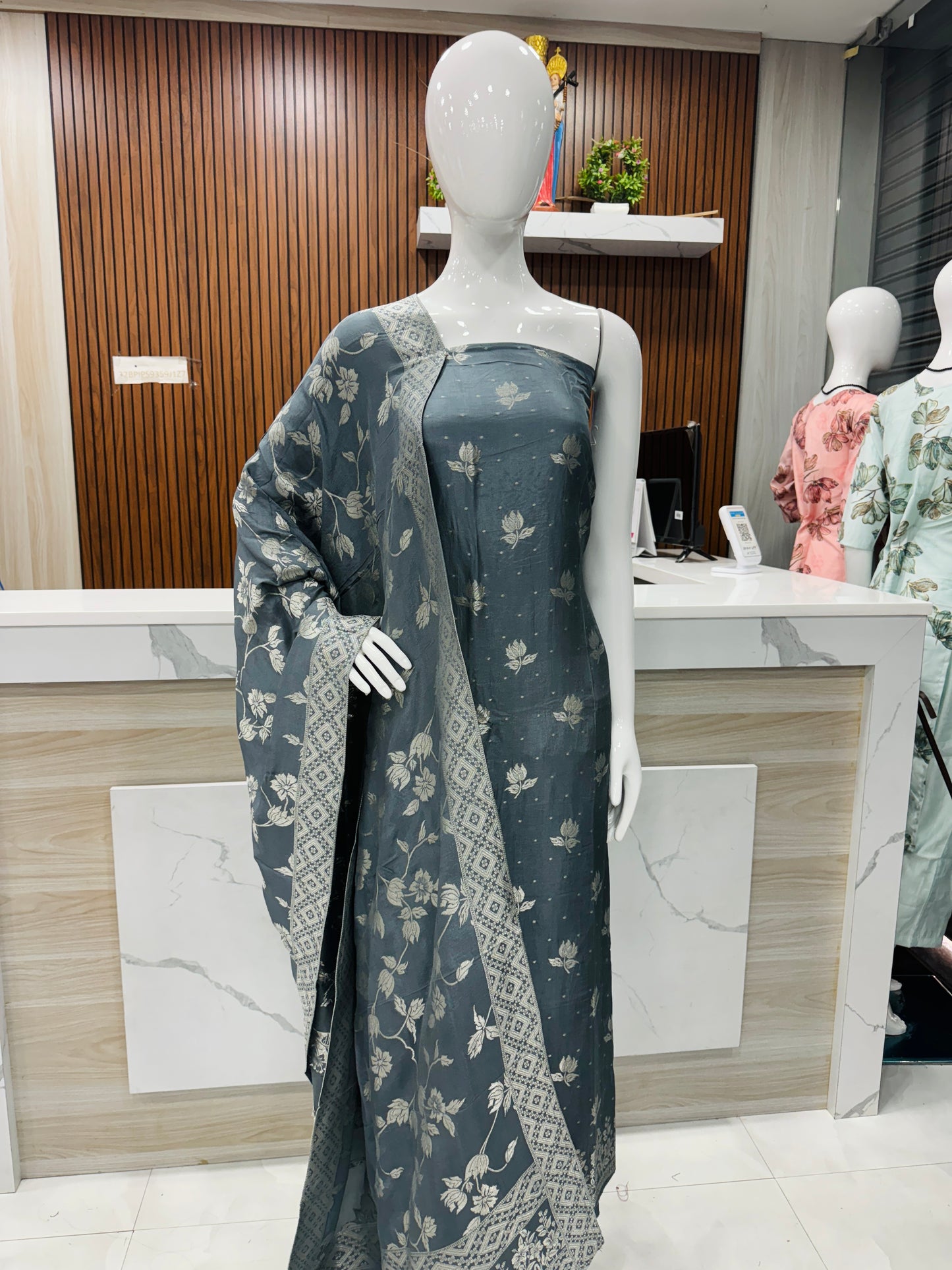 Premium Banarassi Unstiched Salwar Material A1762