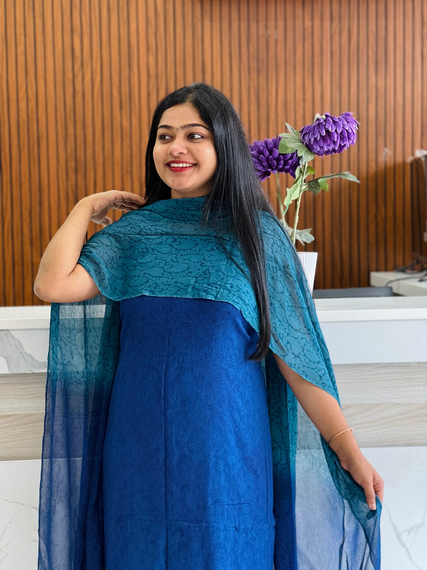 Premium Cotton Unstitched Salwar Material A1982