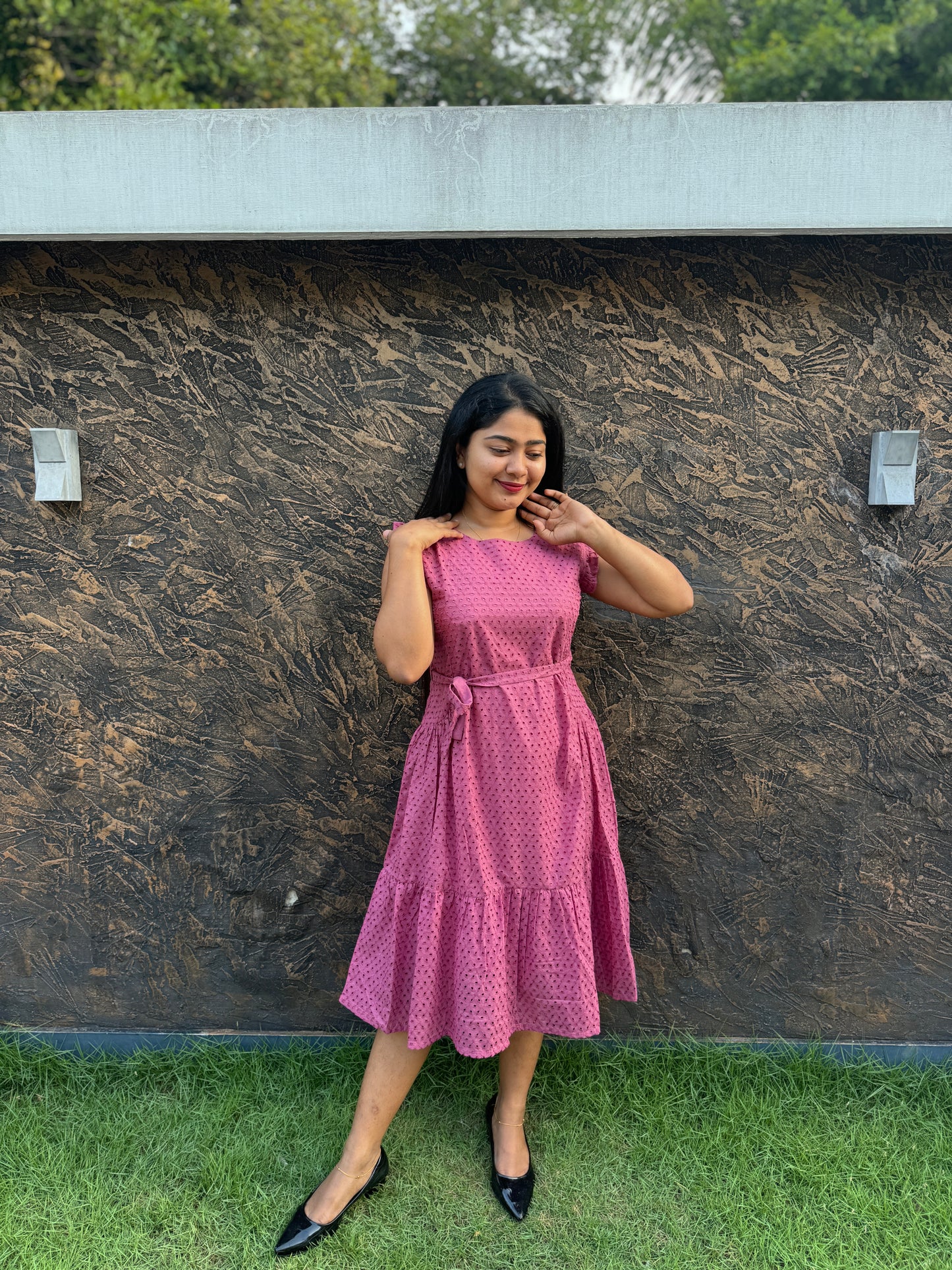Premium Cotton Hakoba Frock -A1319