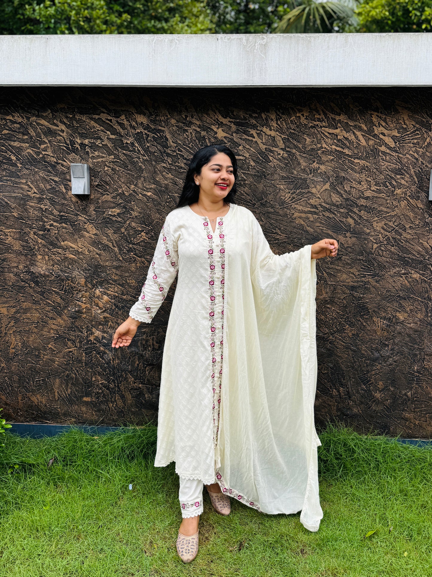 Premium Mul Mul Cotton 3 Piece- A1225