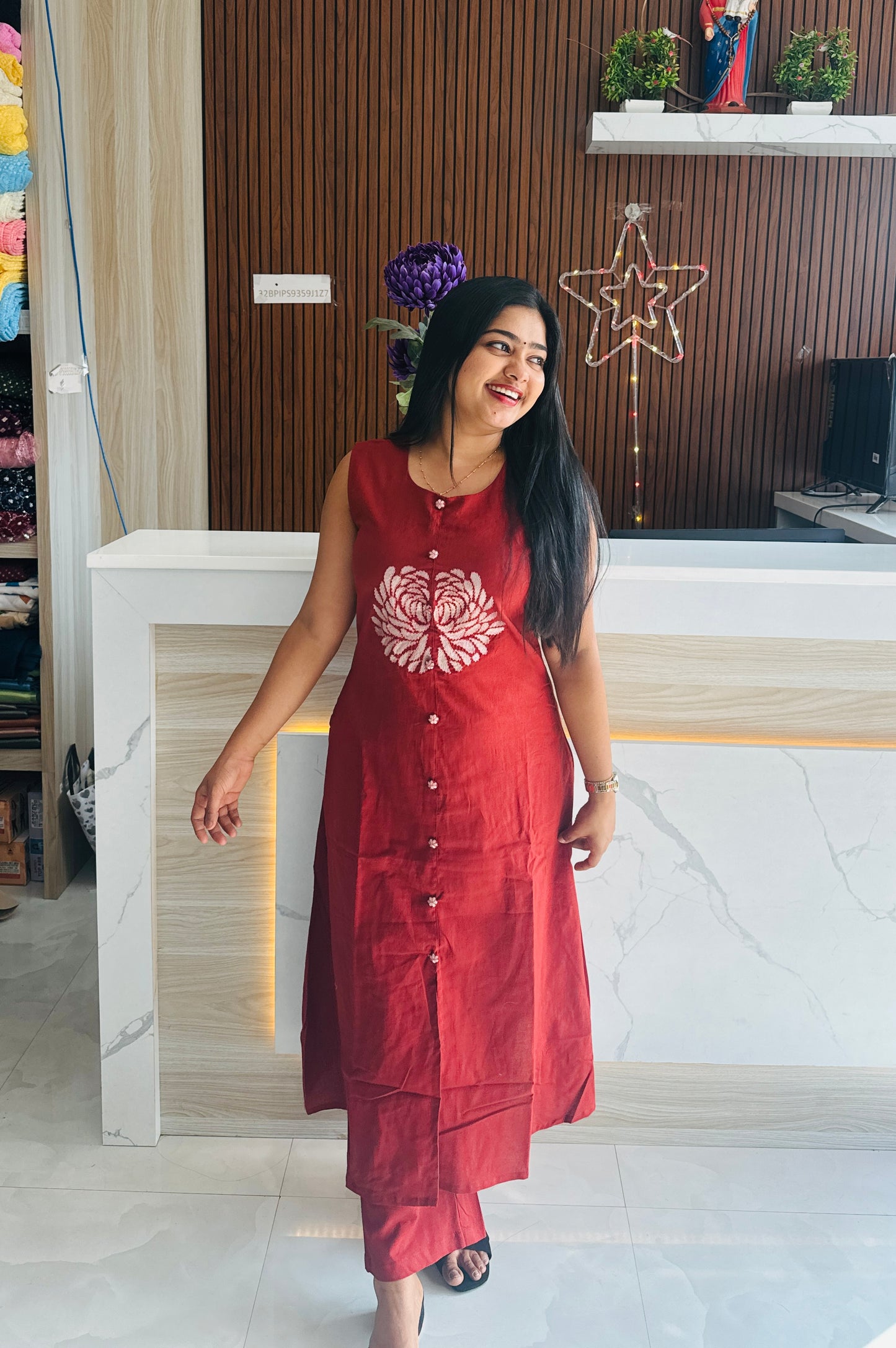 Daily Wear Khadi Cotton Cord Set