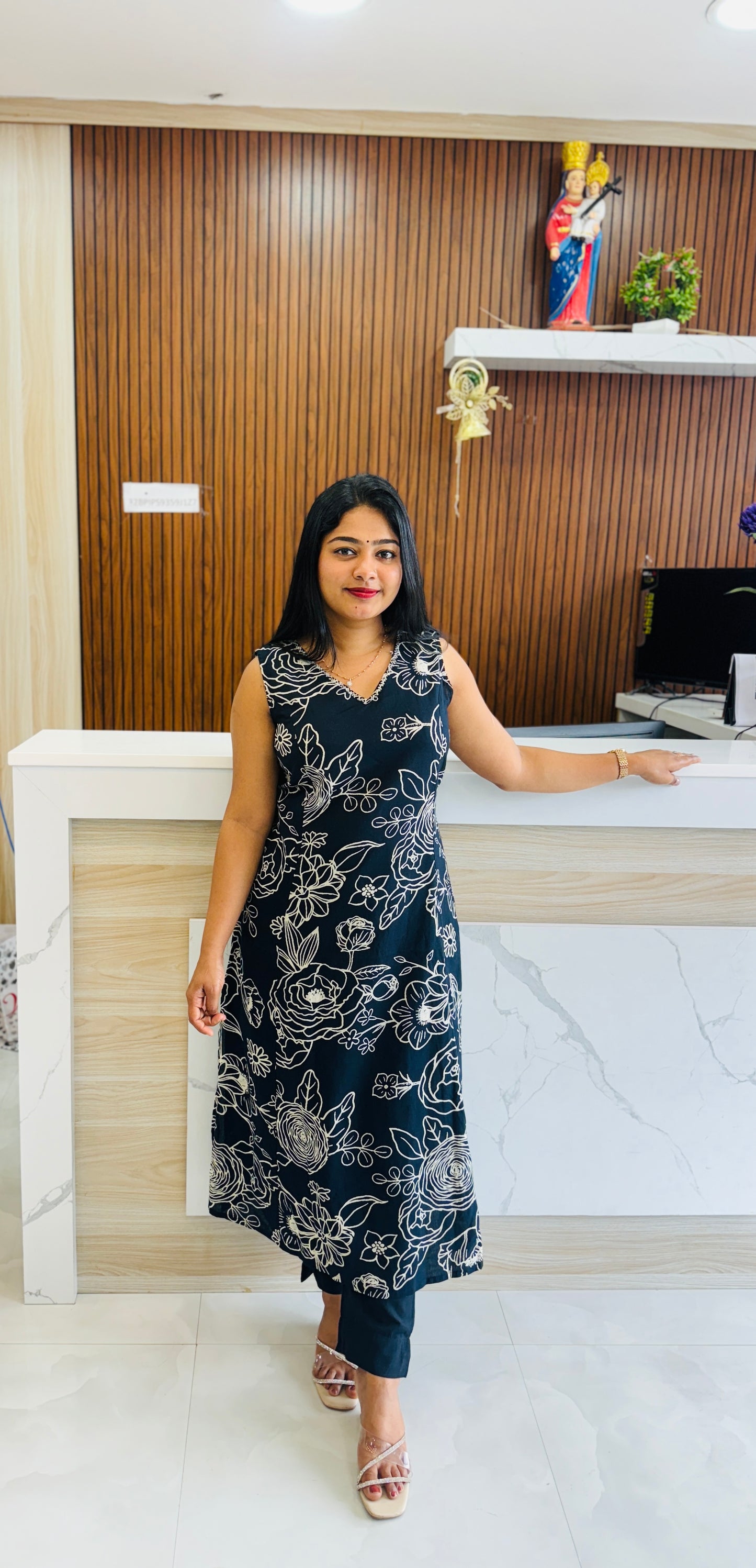 Blue Khadi Cotton Cord Set ✨ Perfect for daily wear A- 1563