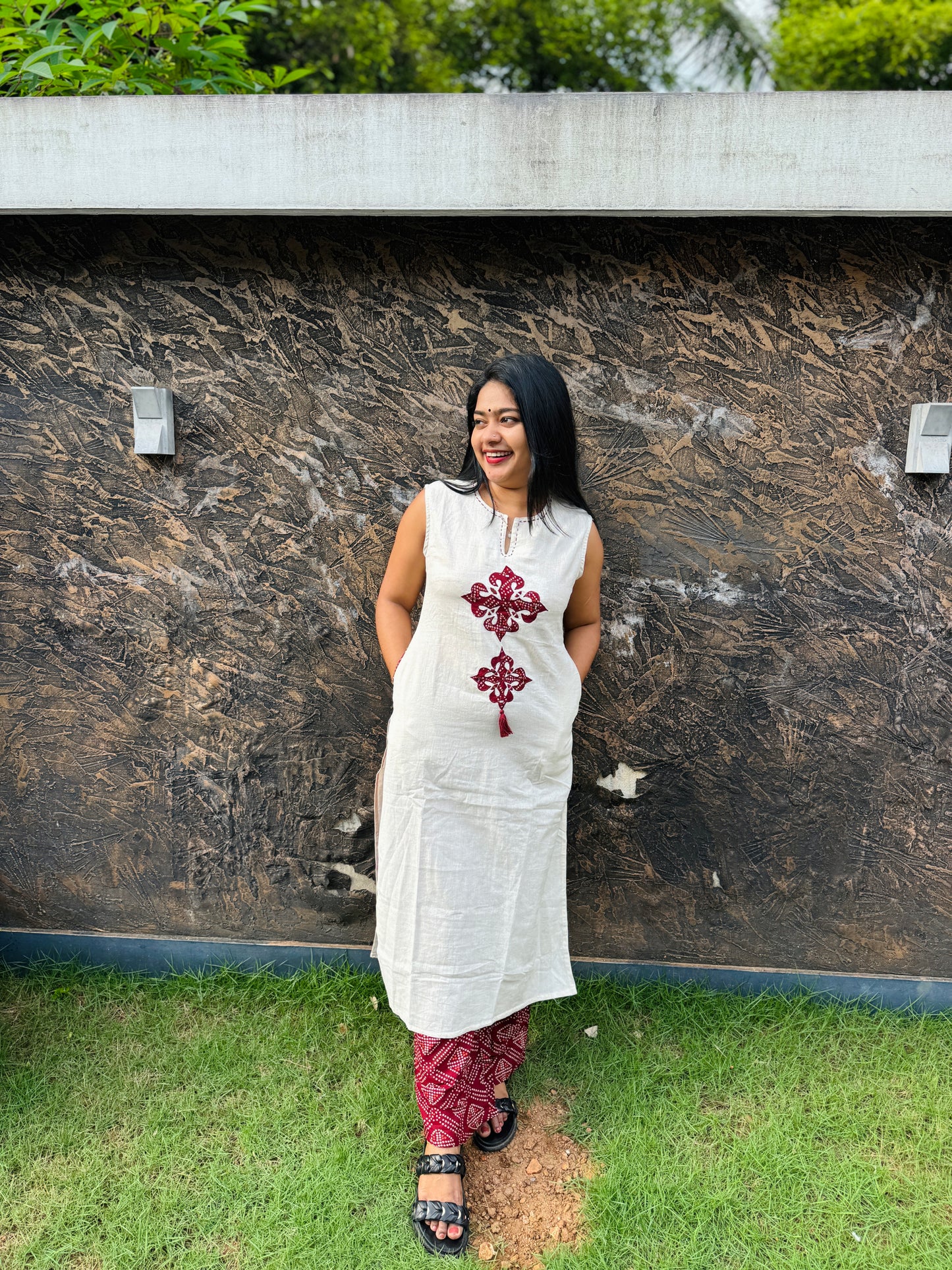 Khadi Cotton Cord Set A- 1574