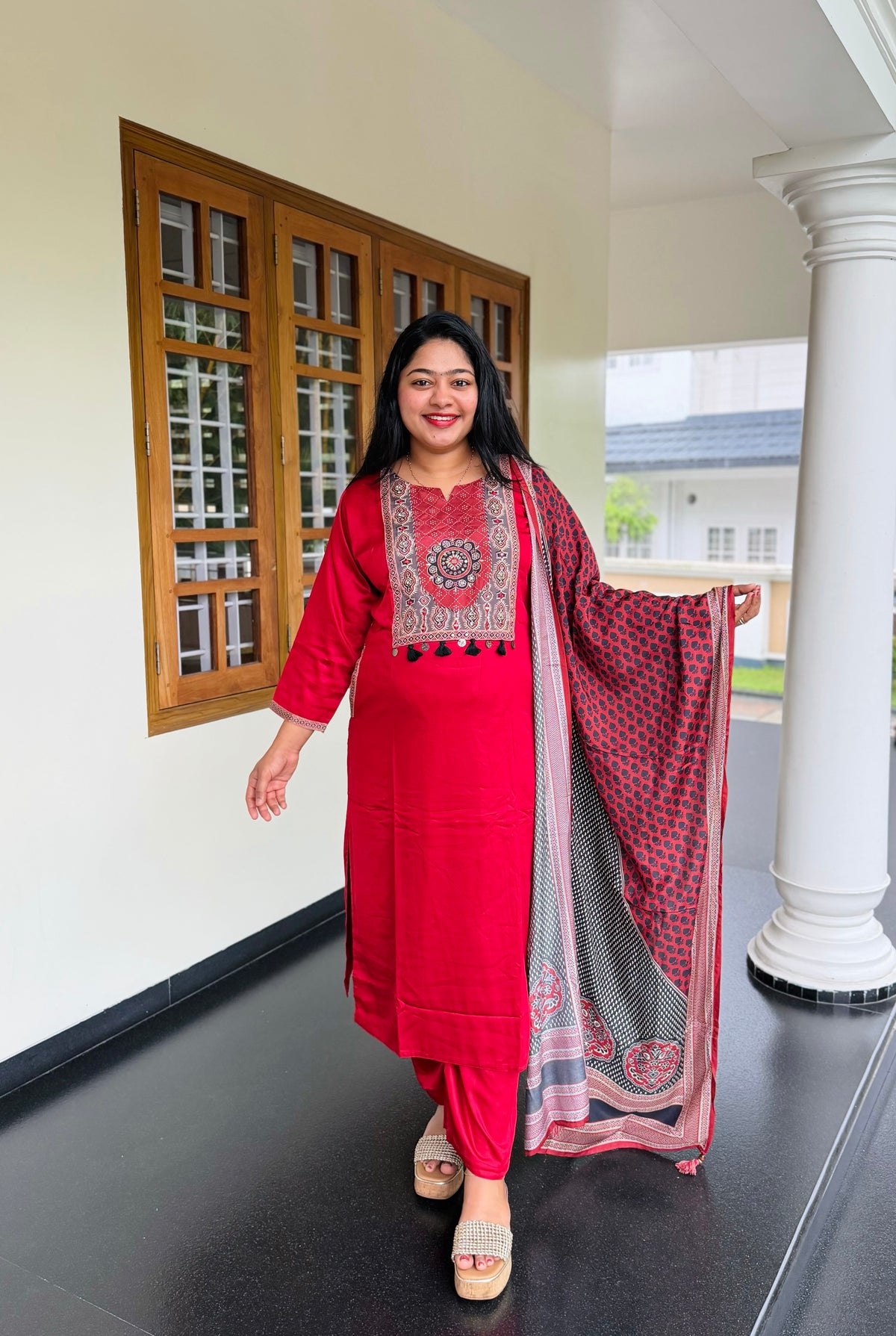 Premium Modal Silk three piece set A2042