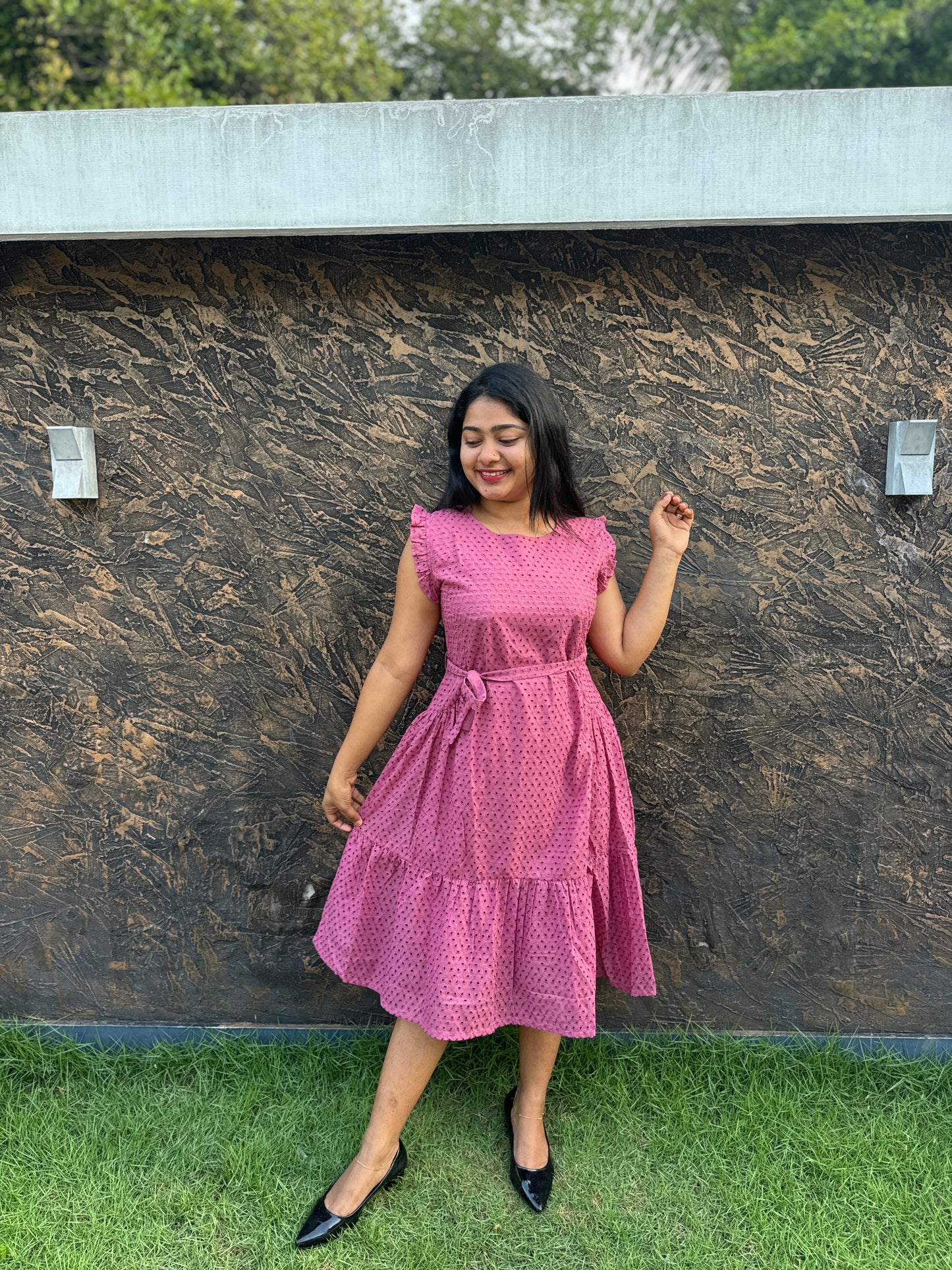 Premium Cotton Hakoba Frock -A1319