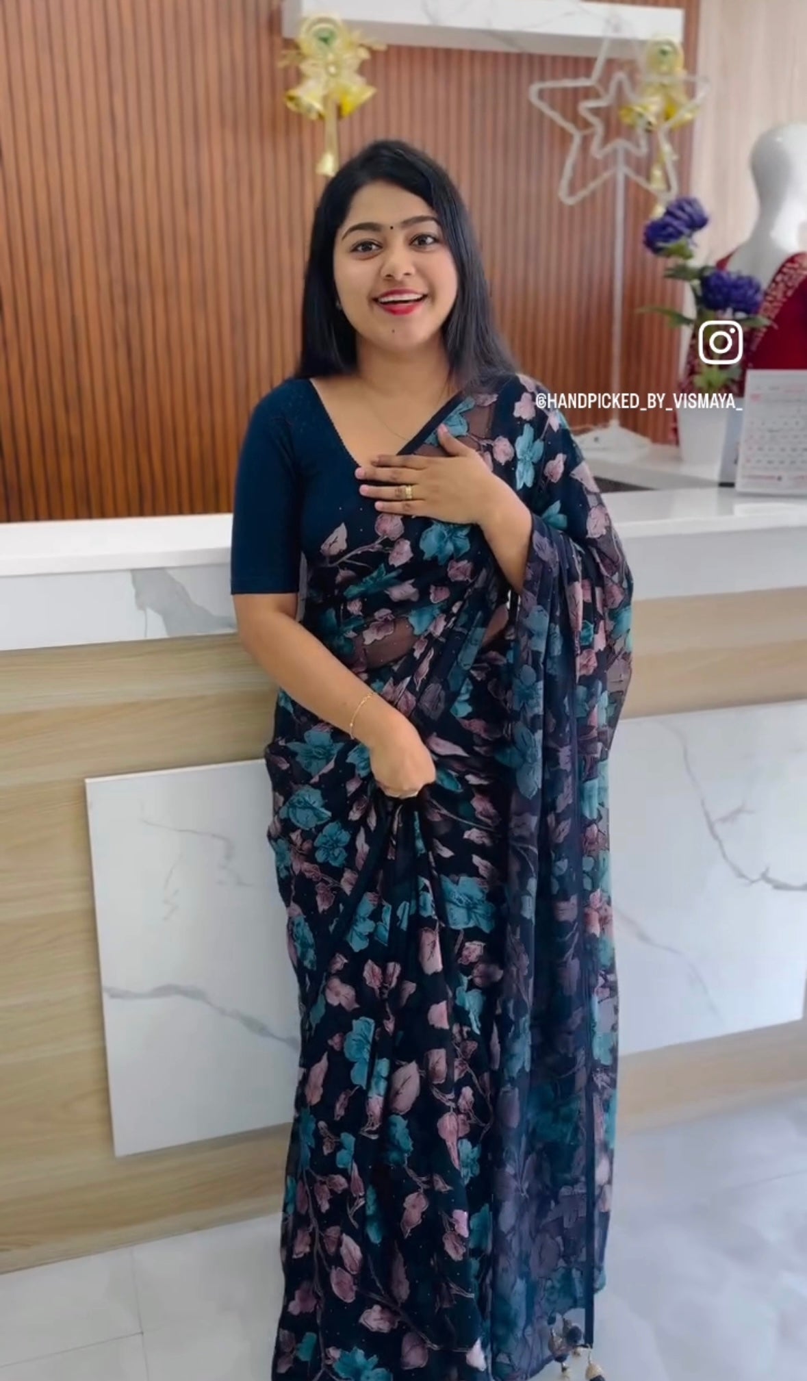 Trending Brasso Saree A1622