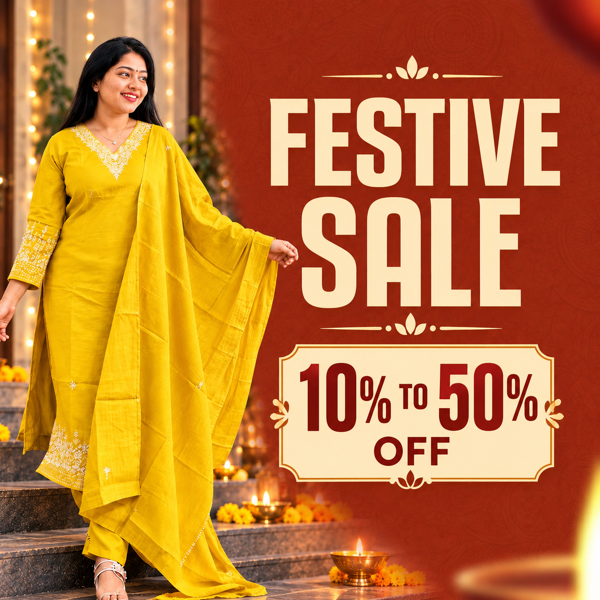 Festive Sale upto 10 to 50% Off