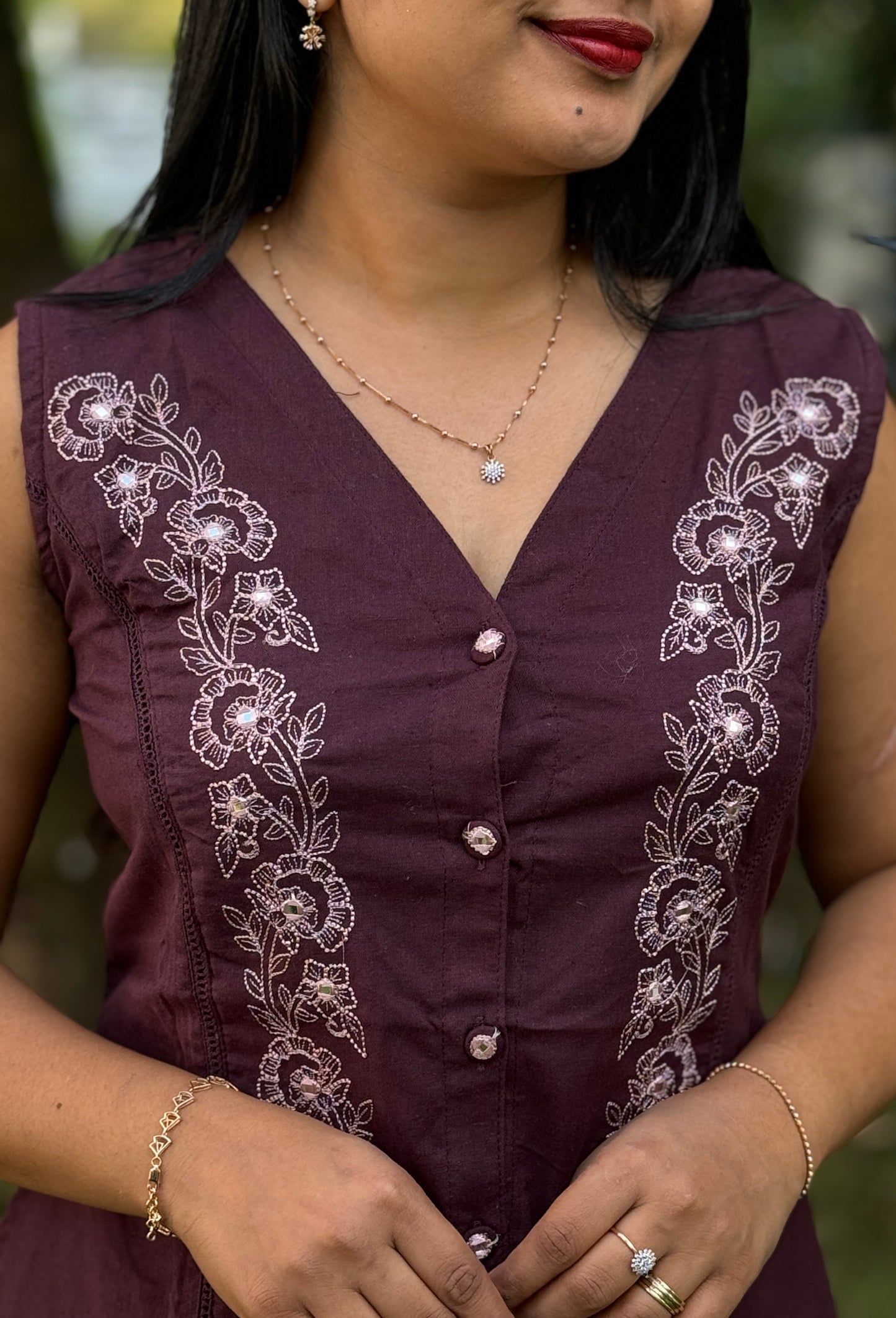 Daily Wear Khadi Cotton Cord Set A1629