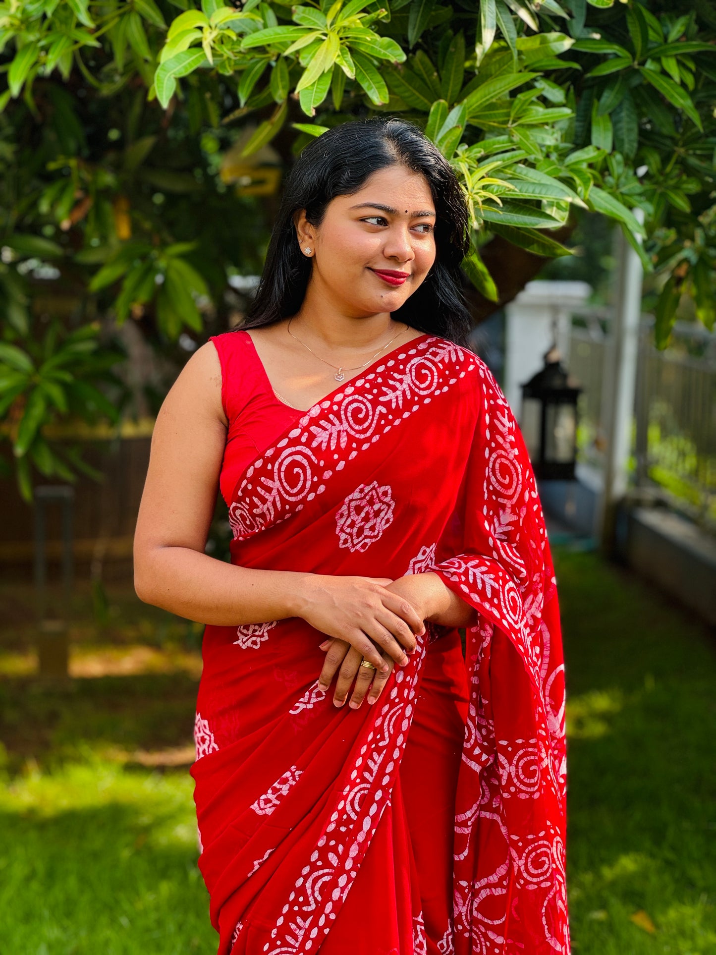 Elegant Viscose Georgette Saree- A1363