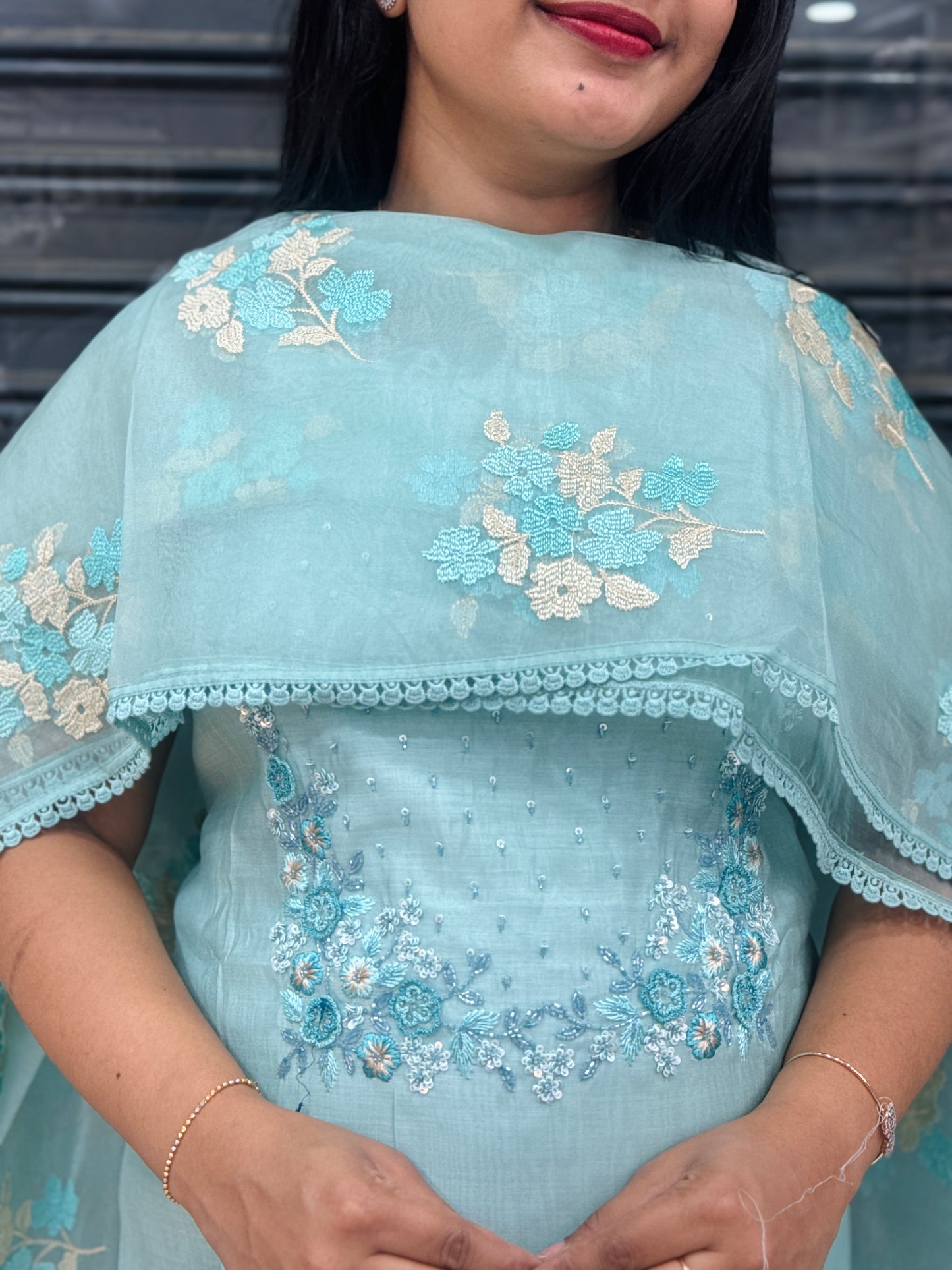 Premium Mul Chanderi Silk Unstitched Salwar Material ✨A2034