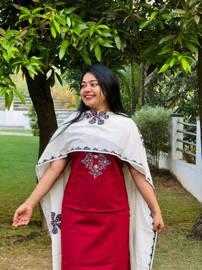 Premium Cotton Unstitched Salwar Material A1697