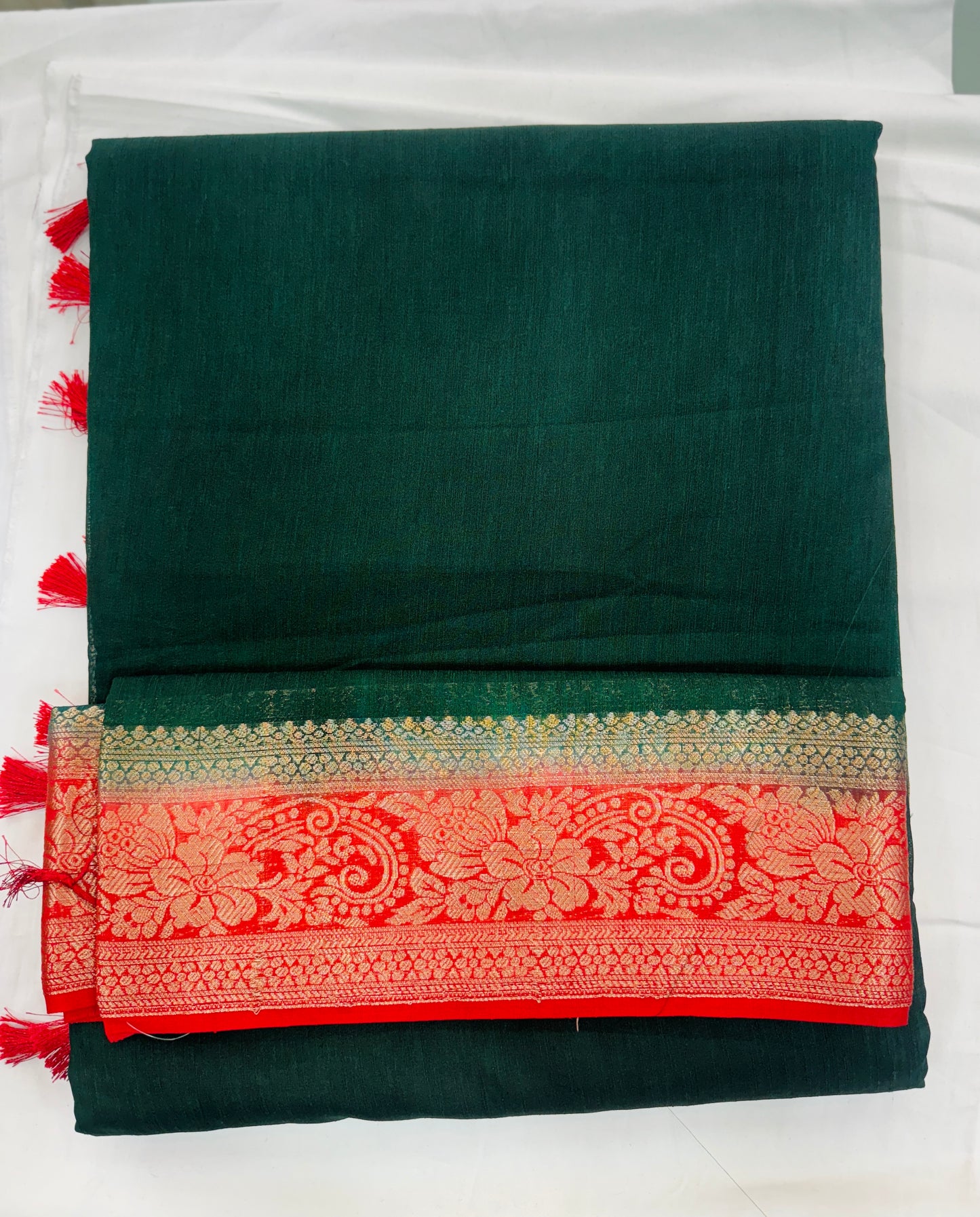 Premium Chanderi Silk Saree A1937