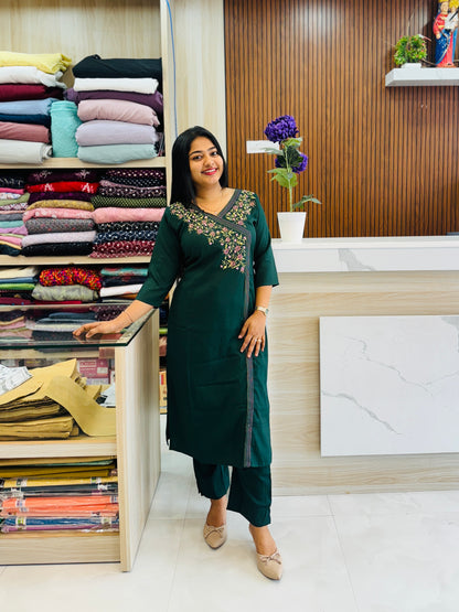 Bottle Green Cordset #christmas A1602