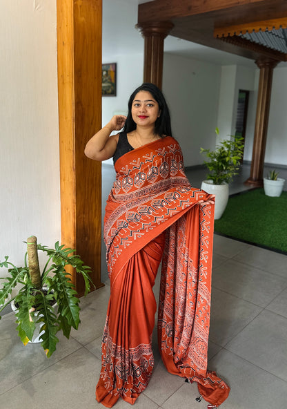 Premium Modal Silk Sarees A1989