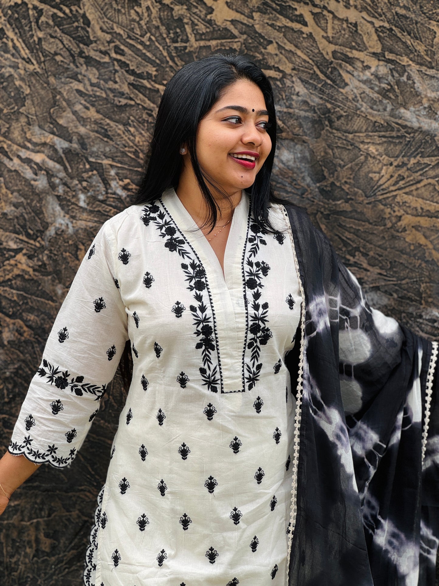 Premium Cotton Three Piece Set A - 1514