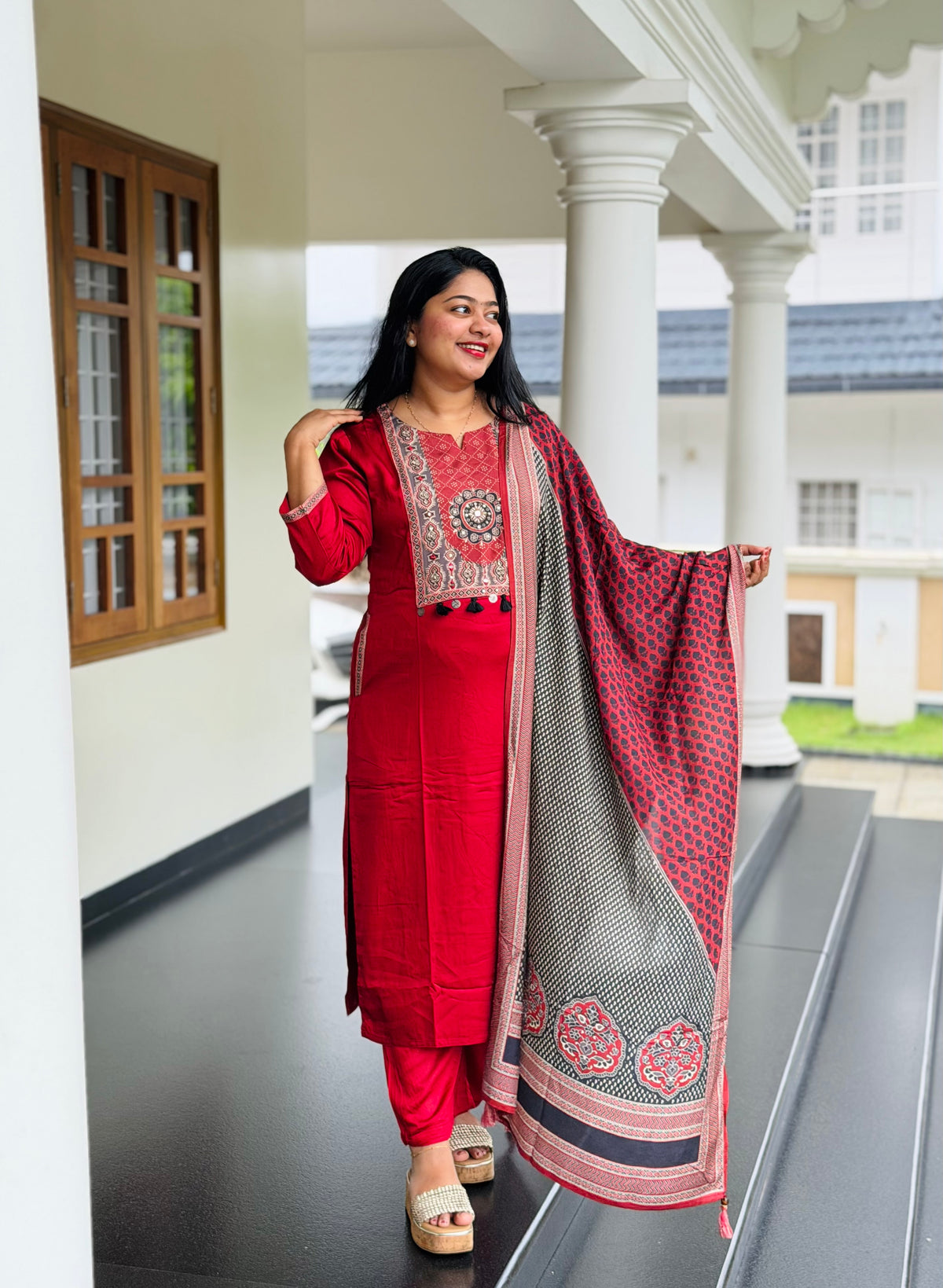 Premium Modal Silk three piece set A2042
