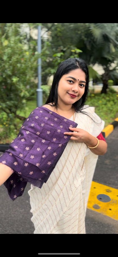 Onam Elegance in Vijitra Silk A- 1500