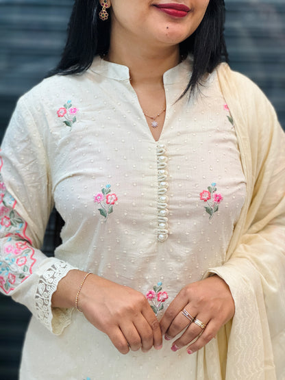 Onam Collection Premium Mul Mul Cotton 3 Piece