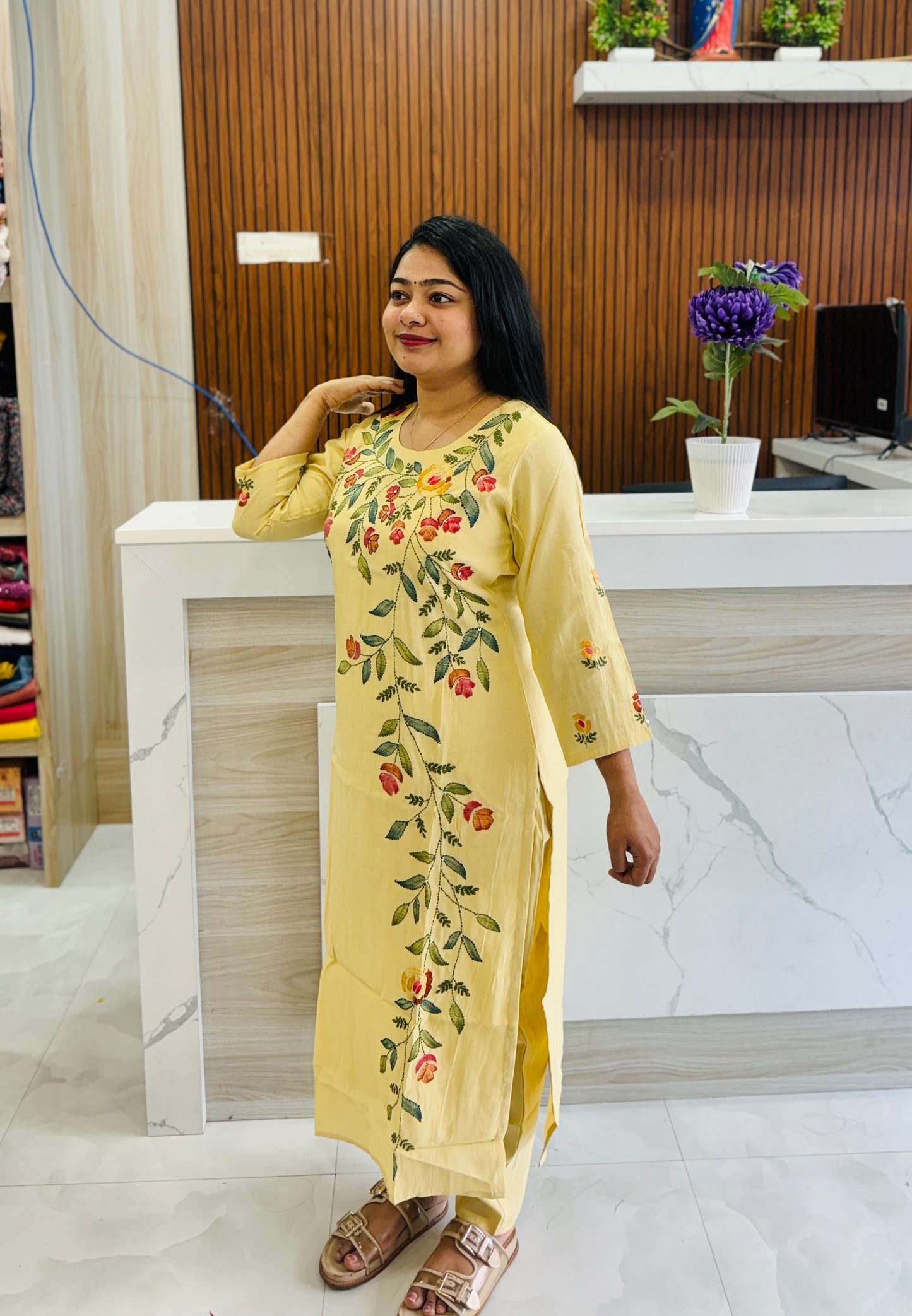 Elegant Chanderi Silk Collection A1938