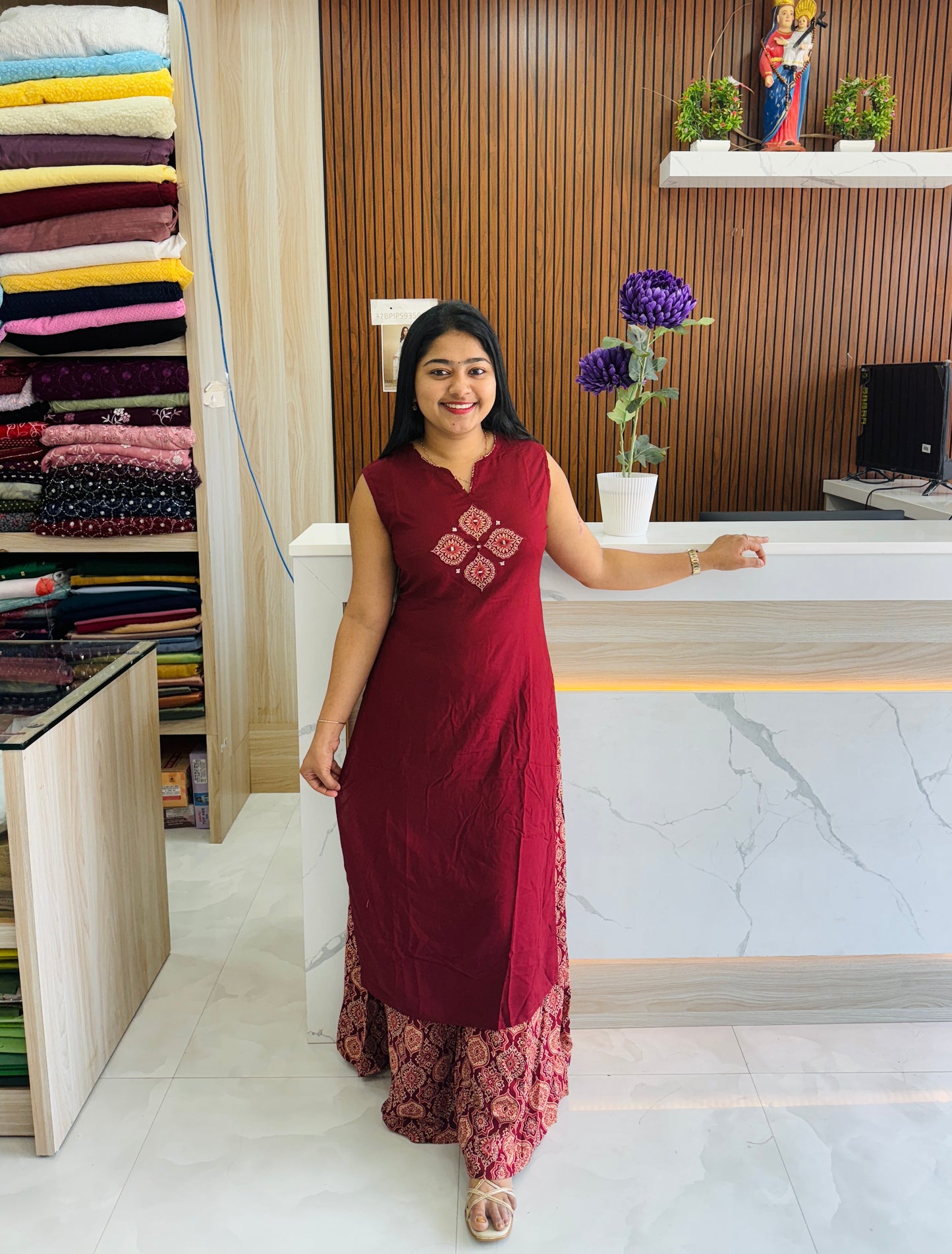 Royal Maroon Comfort Set A1698