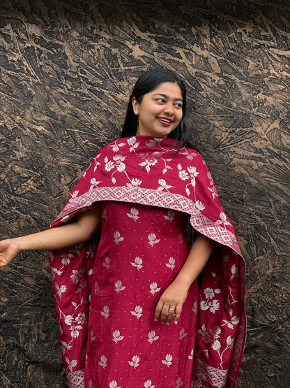 Premium Banarasi Unstiched Churidar Material- A1452