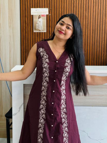 Premium Khadi Cotton Corset Collection A1721