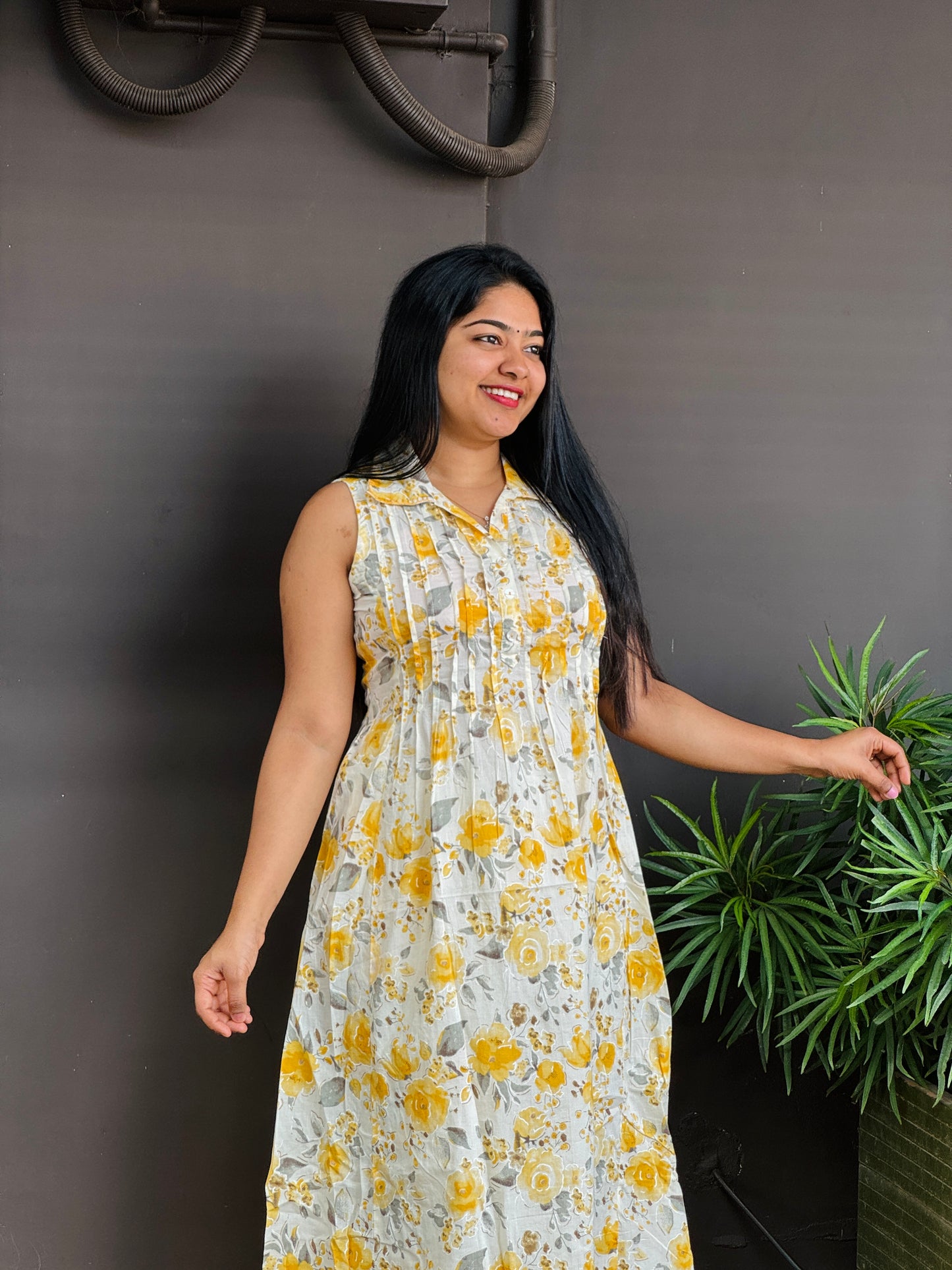 Cotton Sleevless Cordset