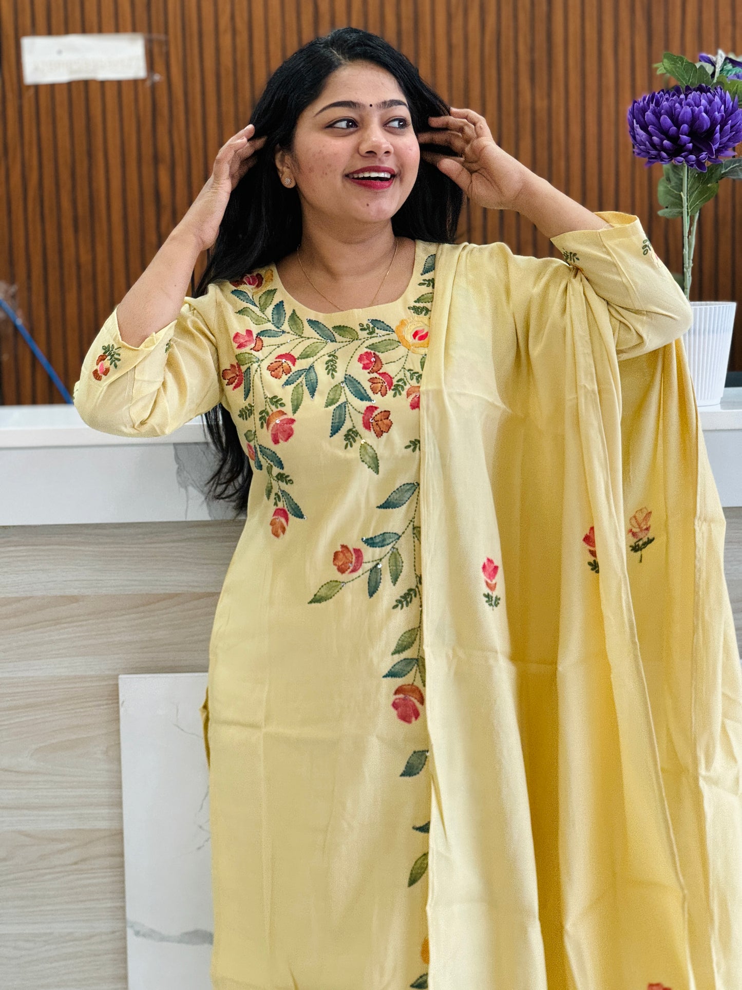 Elegant Chanderi Silk Collection A1938
