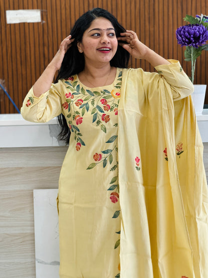 Elegant Chanderi Silk Collection A1938
