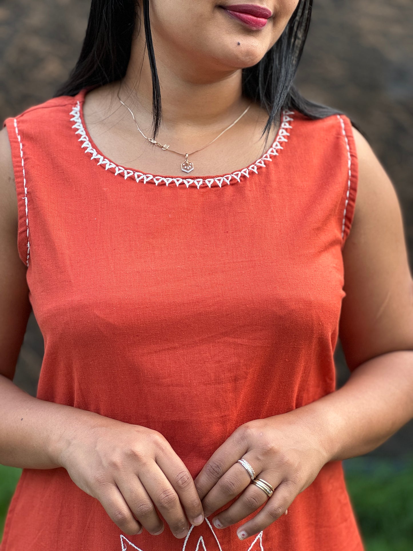 Elegant Khadi Cotton Cord Sets with Embroidery M to 3XL