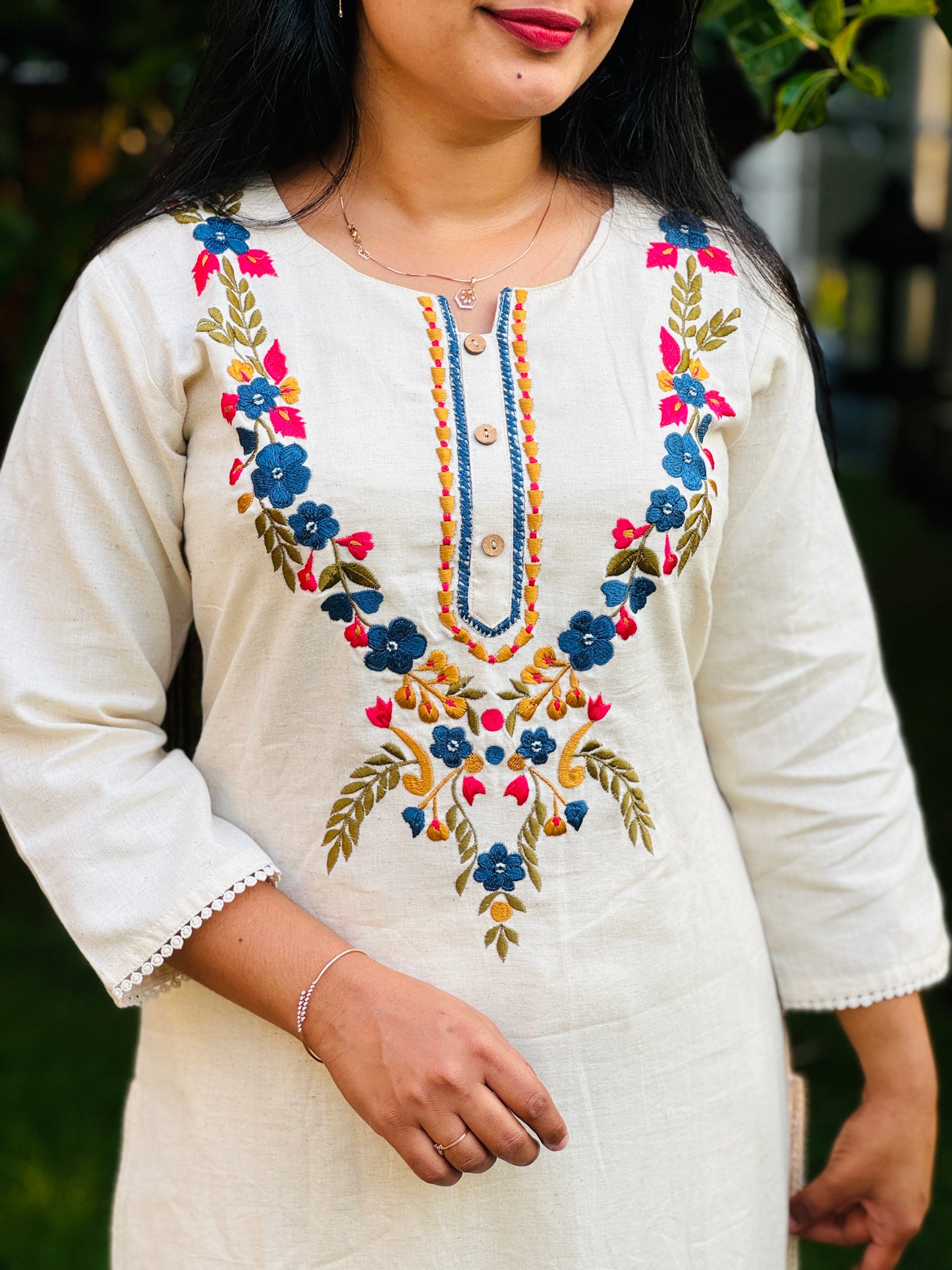 Khadi Cotton Daily Wear Cord set- A1354