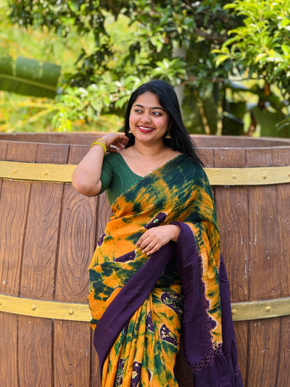 Premium Jute  Silk Saree ✨A1584