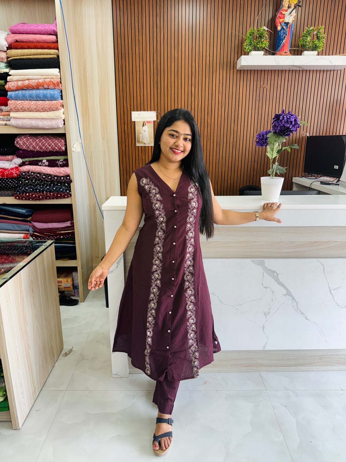 Premium Khadi Cotton Corset Collection A1721