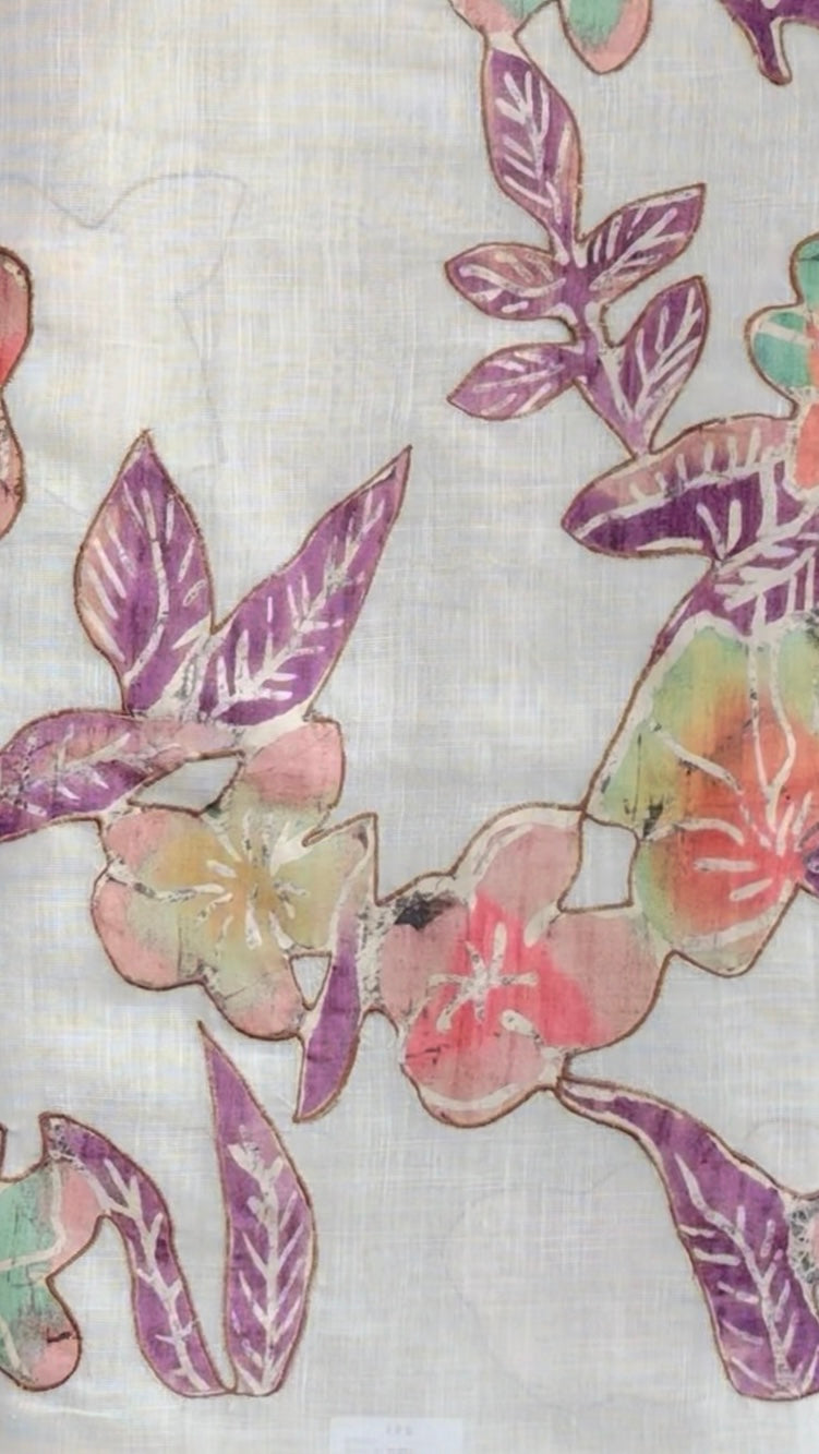 Elegant Offwhite Linen Tissue Saree-A1001