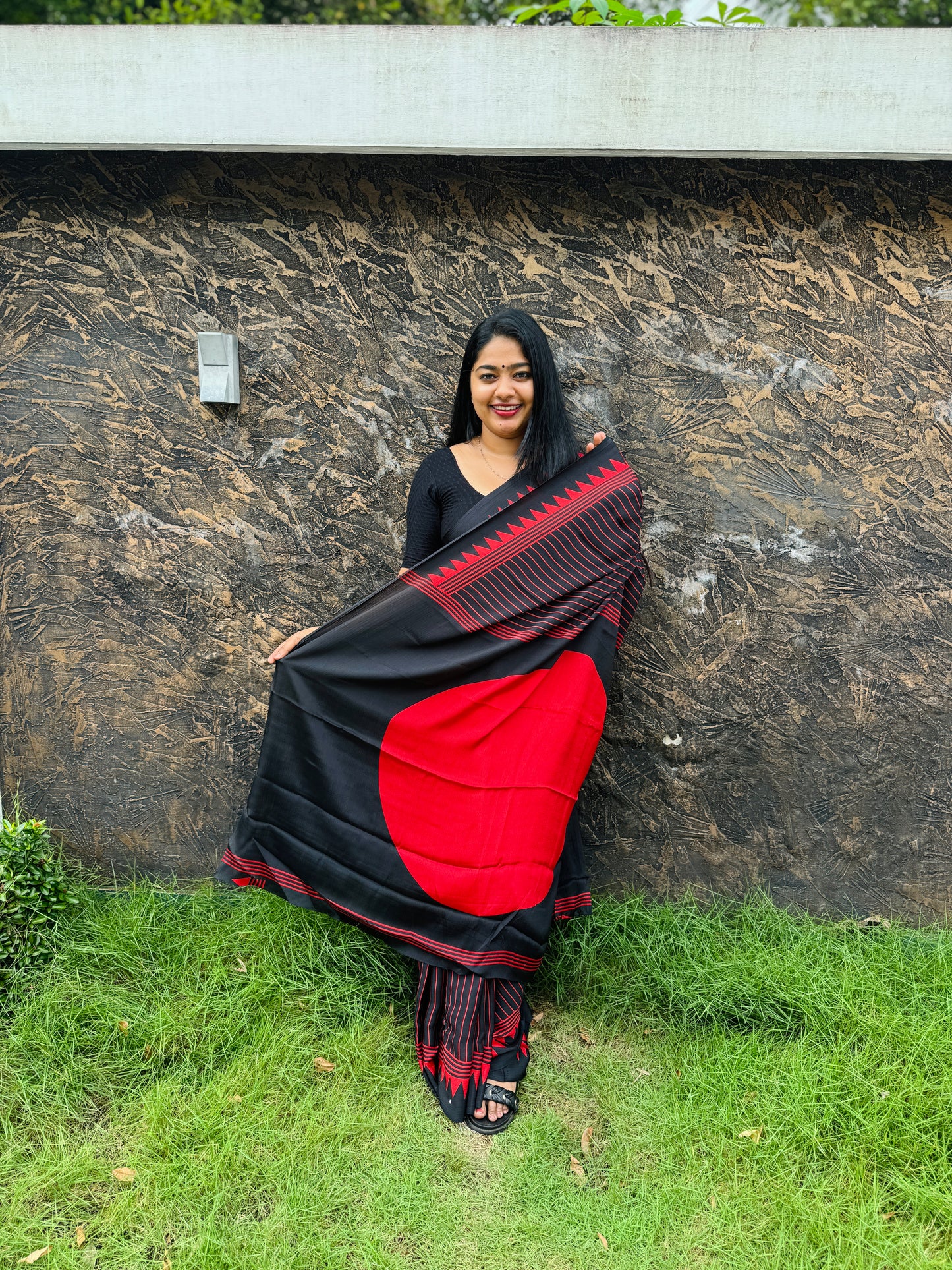 Semi Modal Silk Saree A - 1516