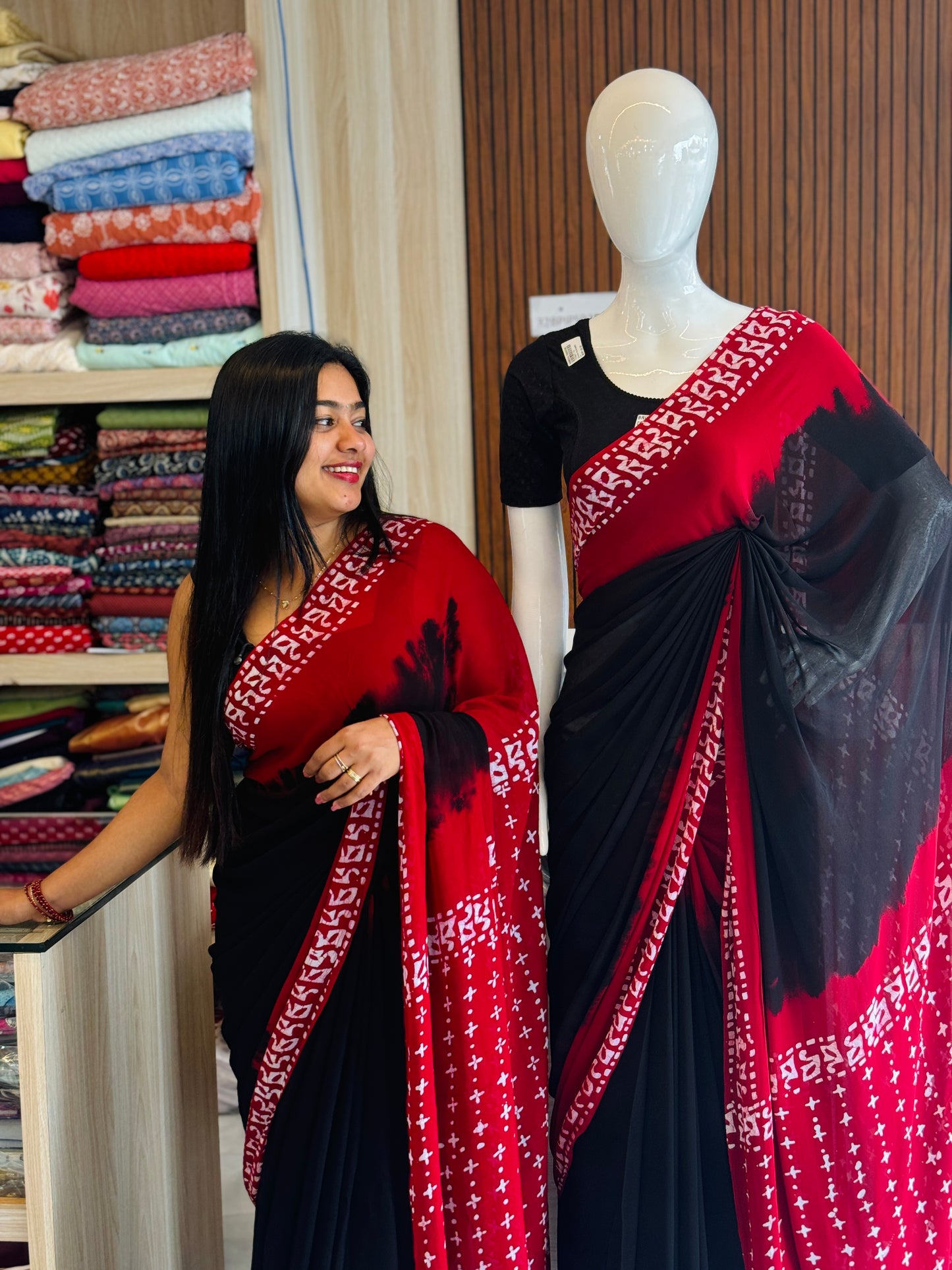 Trending Viscose Georgette Saree