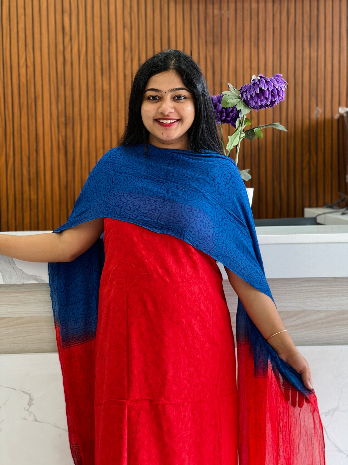 Premium Cotton Unstitched Salwar Material A1982