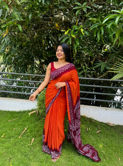Bright & Beautiful  Georgette Saree ✨ A1615