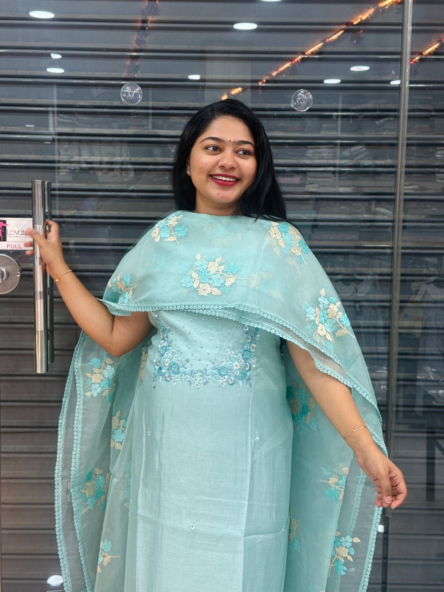 Premium Mul Chanderi Silk Unstitched Salwar Material ✨A2034