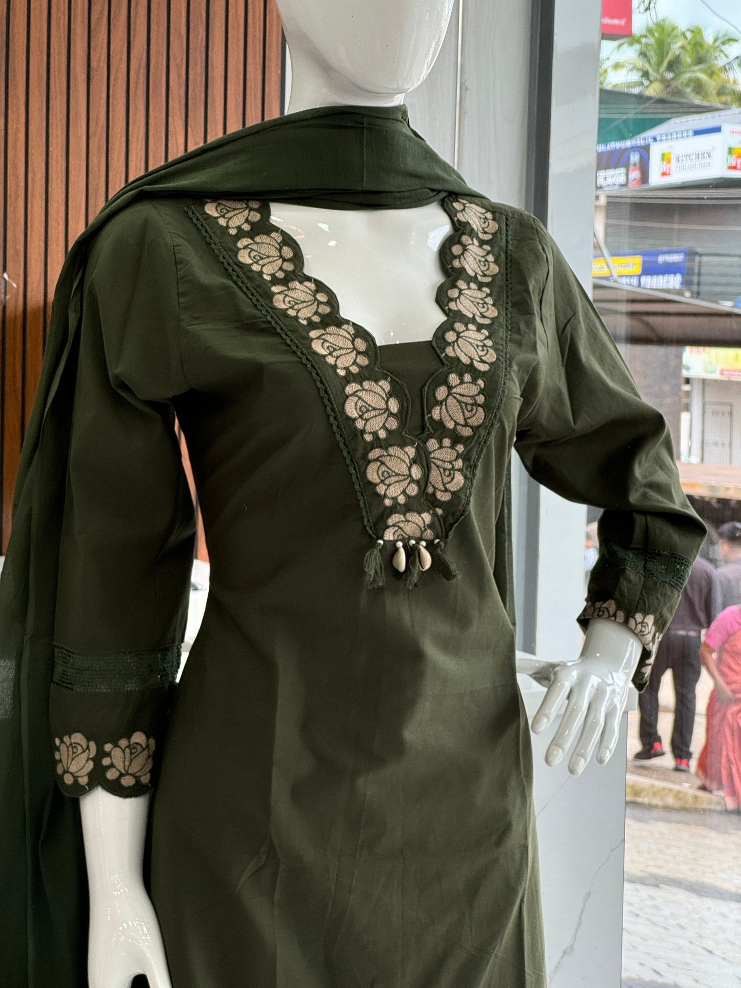 Elegant Premium Cotton 3-Piece Set A1969