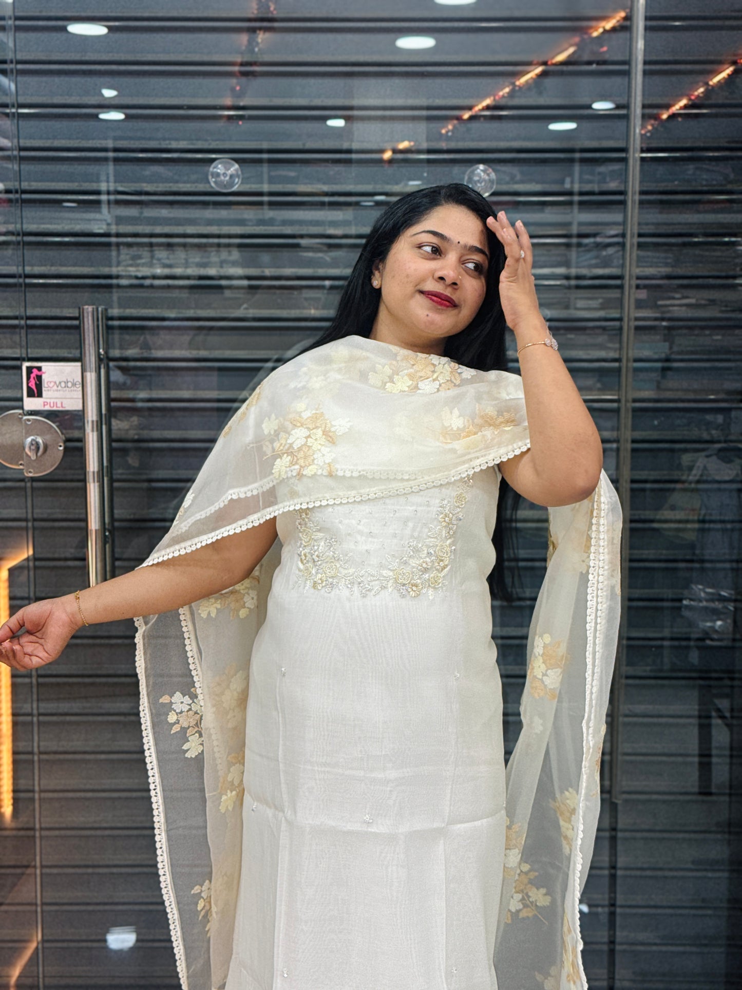 Premium Mul Chanderi Silk Unstitched Salwar Material ✨A2034