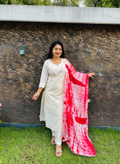 Premium Hakoba 3 piece Salwar set - A1765