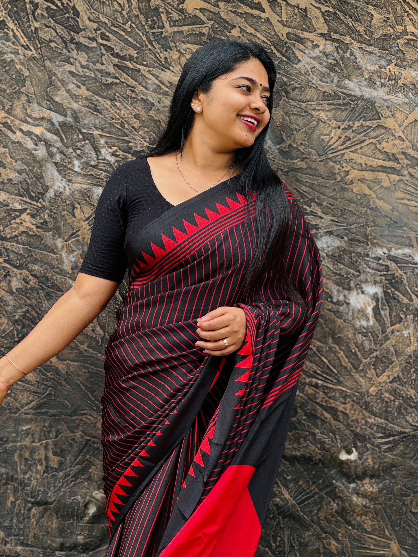 Semi Modal Silk Saree A - 1516