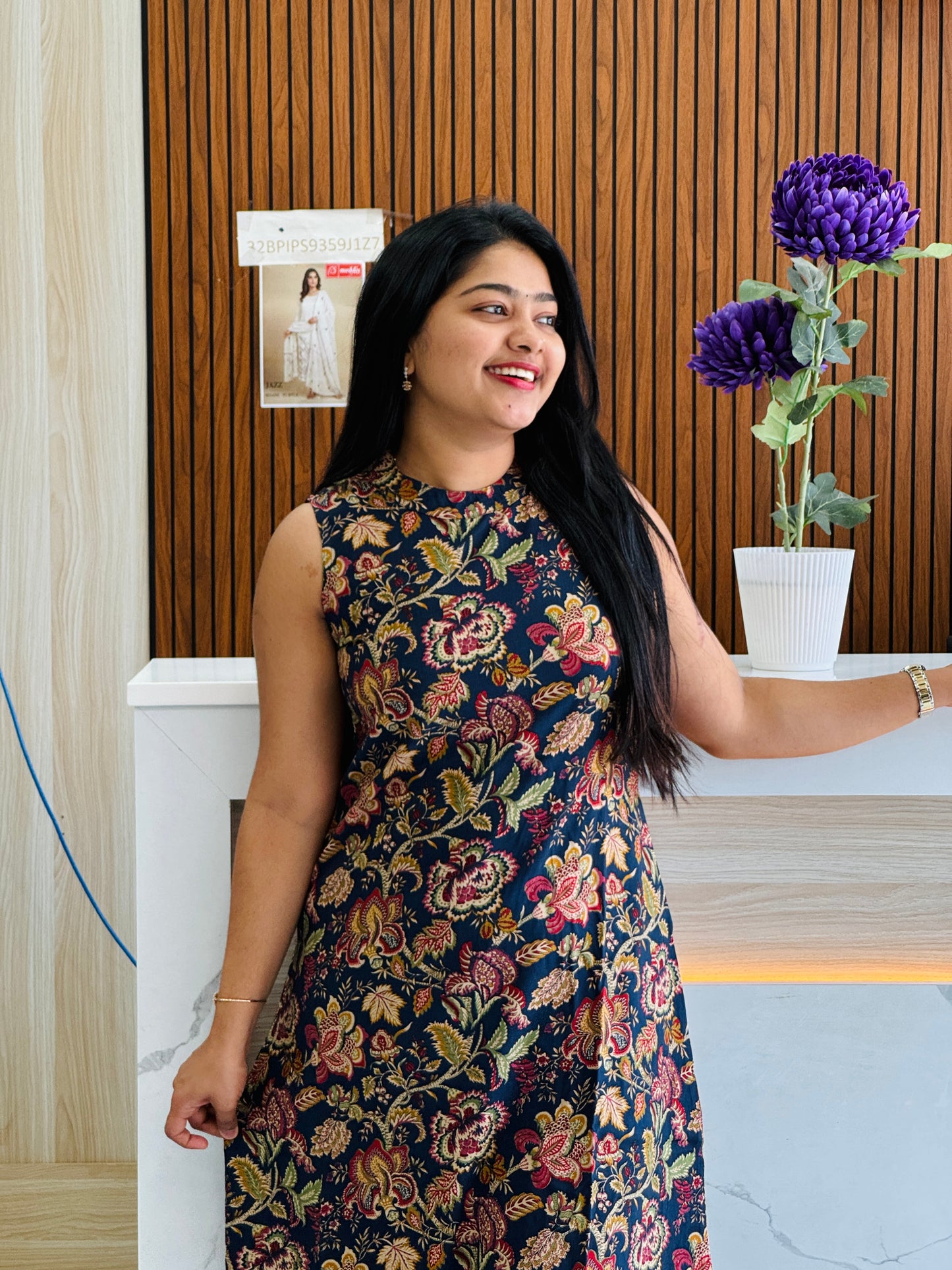 Everyday Elegance – High Neck Cotton Corset A1695