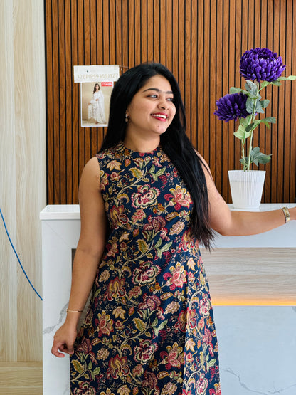 Everyday Elegance – High Neck Cotton Corset A1695