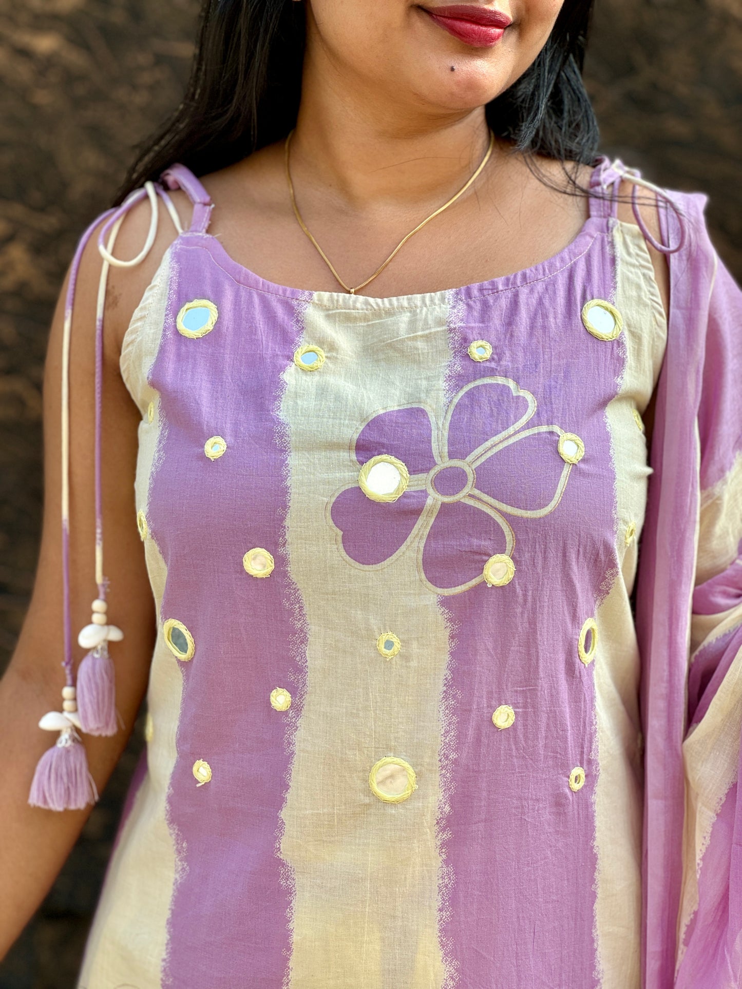 Mul Mul Cotton 3 piece - A1395