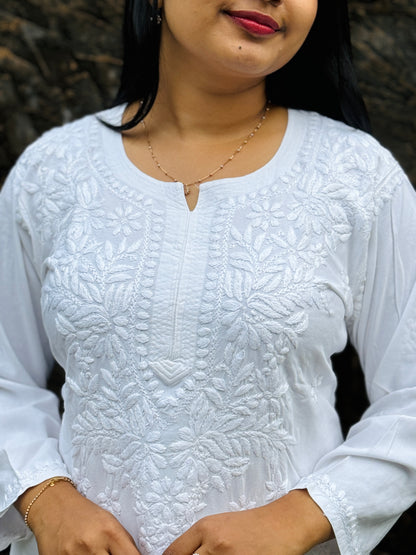 Christmas Edition Chikankari Cord Set