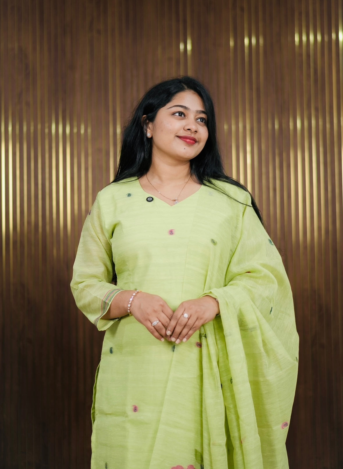 Premium Jute Silk Elegance 3ps Set A2001