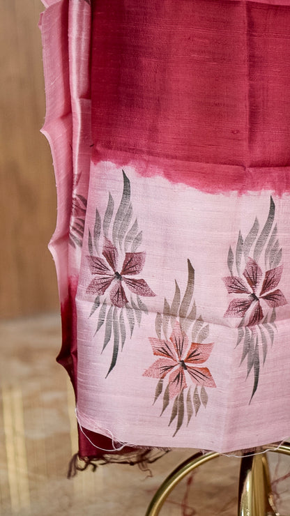 Rose Silk Unstitched Salwar Material A2013