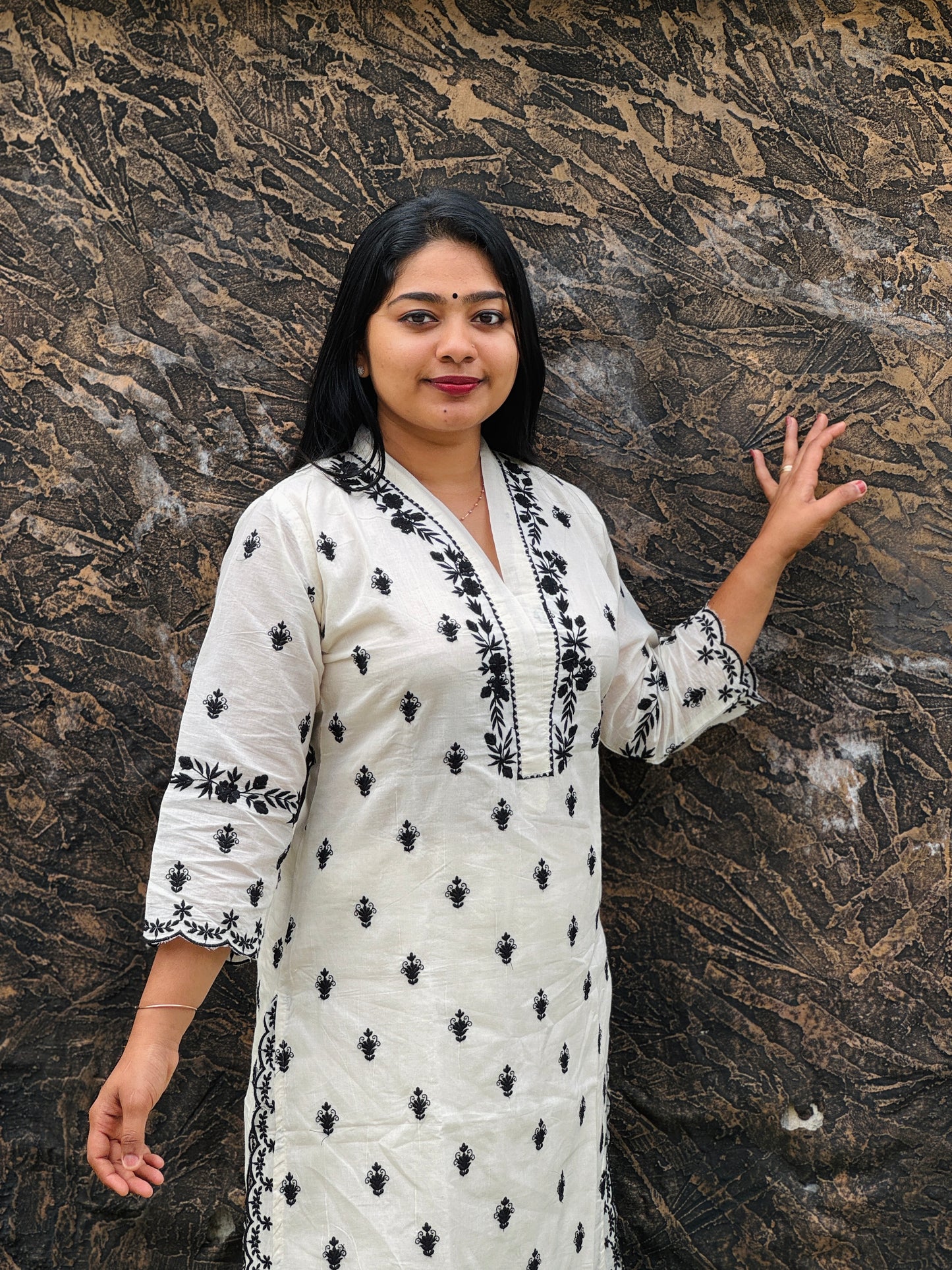 Premium Cotton Three Piece Set A - 1514